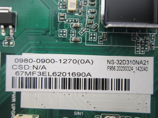 Insignia NS-32D310NA21 Main Board 0980-0900-1270 (TP.MS3553W.PB765)