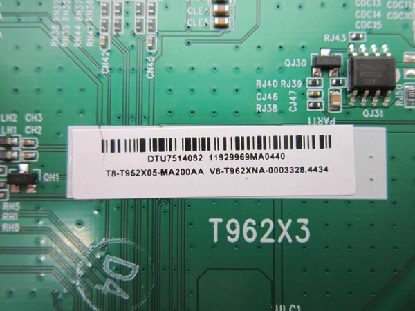 TCL 75Q650F Main Board T8-T962X05-MA200AA (40-T962X3-MAD2HG)