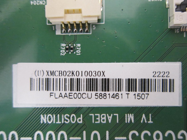 Vizio D32FM-K01 T-Con Board PTPFLAAE00CX (715GC633-T01-000-004D)