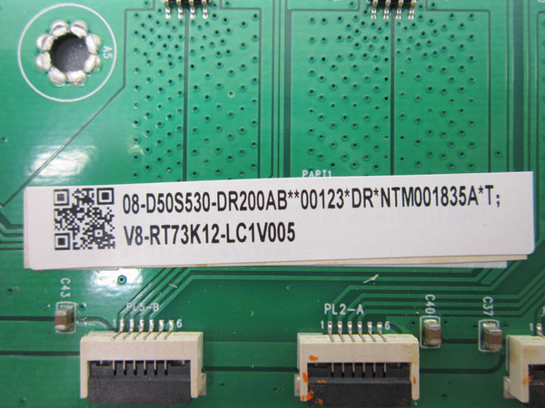 TCL 50S535 LED Driver 08-D50S530-DR200AB (40-D50S53-DRA2LG)