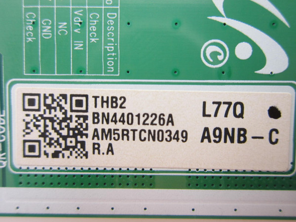 Samsung QN77S95DDFXZA QN77S95DAFXZA LED Driver BN44-01226A (L77QA9NB_CHS)