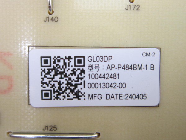 Sony K85S30C K85S30 K55XR70C Power Board 1-004-424-81 (AP-P484BM-1)