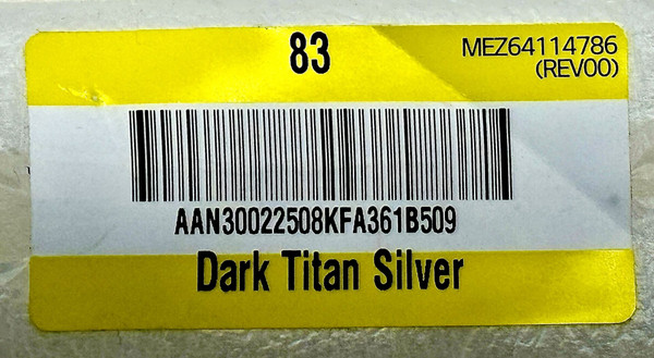 Pre-Owned LG OLED83C2AUA AAN30022508 FRONT PLATE SKIRT