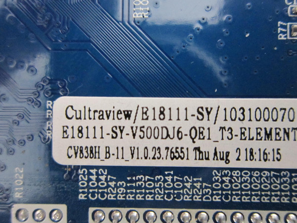 Element E4STA5017 Main Board E18111-SY (CV838H-B-11)