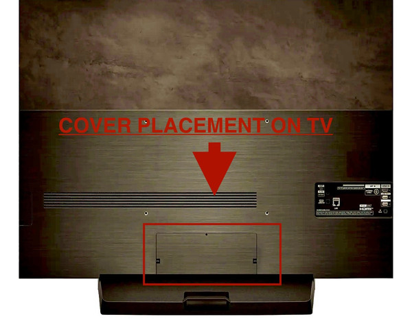 Pre-Owned LG OLED48C3AUA MK70375755 BACK COVER