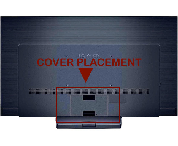 Pre-Owned LG OLED55C35LA MCK715763 BACK COVER