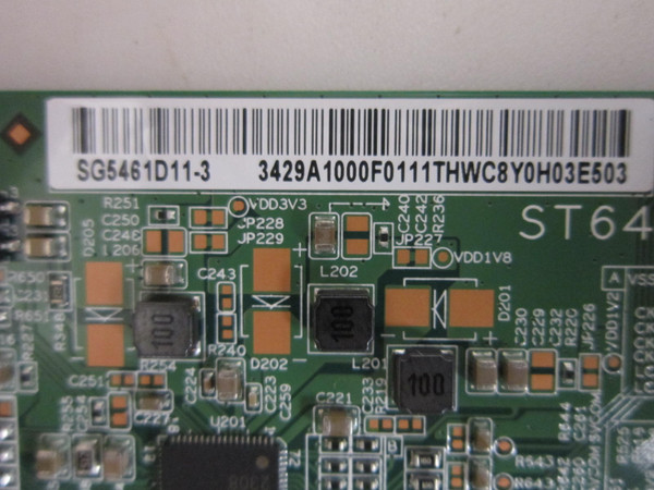 Viewsonic CDE5530 T-Con Board 34.29A10.00F (ST6451D03-1-C-1)