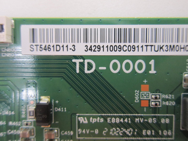 Sony KD-55X85J T-Con Board 1-011-256-41 (342911009C0911, ST5461D11-3)