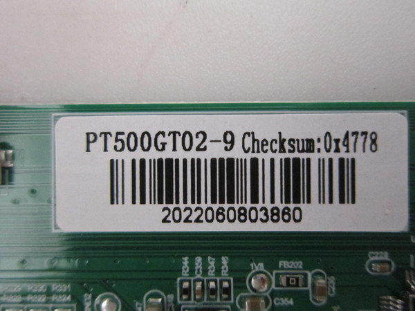 Westinghouse WR50UT4212 T-Con Board PT500GT02-9 (Ox4778)