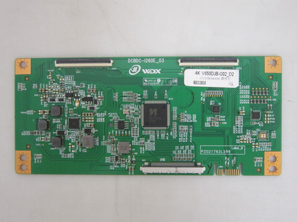 Pyle PTVWEB65UHD T-Con Board G211202 (DCBDC-I260E_03, V650DJB-Q02_D2)