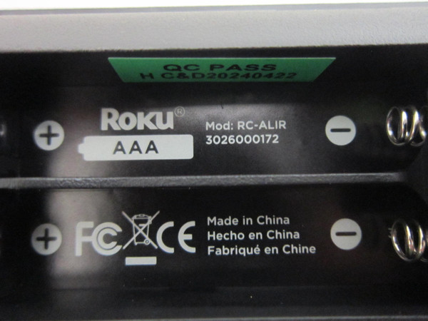 Hisense 43A4NR 40A4NR 43R6G Remote 3026000172-USED (RC-ALIR)