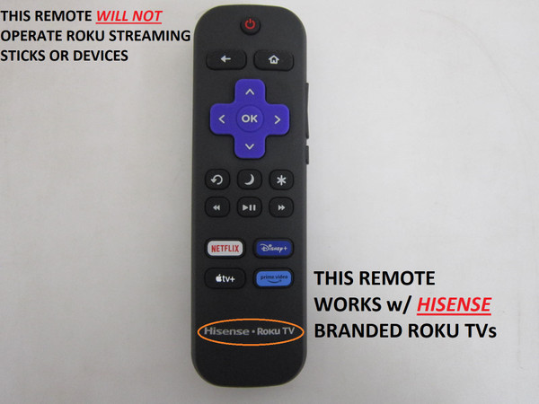 Hisense 43A4NR 40A4NR 43R6G Remote 3026000172-USED (RC-ALIR)