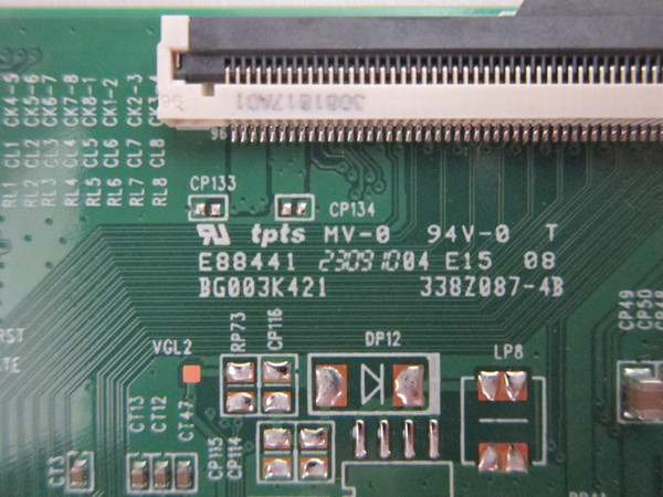 Sony KD-75X85K T-Con Board 1-017-174-11 (BG003K421)