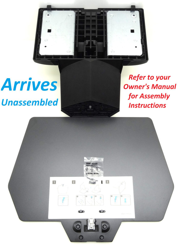 Pre-Owned Samsung QN98QN90DAF BN96-58767A(BN96-58766A) Stand w/Screws