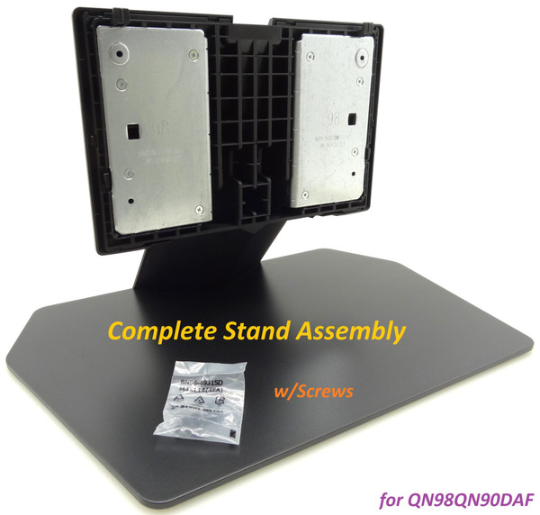 Pre-Owned Samsung QN98QN90DAF BN96-58767A(BN96-58766A) Stand w/Screws
