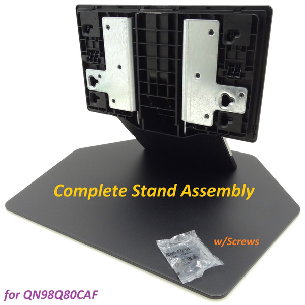 Pre-Owned Samsung QN98Q80CAF BN96-57201A(BN96-57202A) TV Stand w/Screws