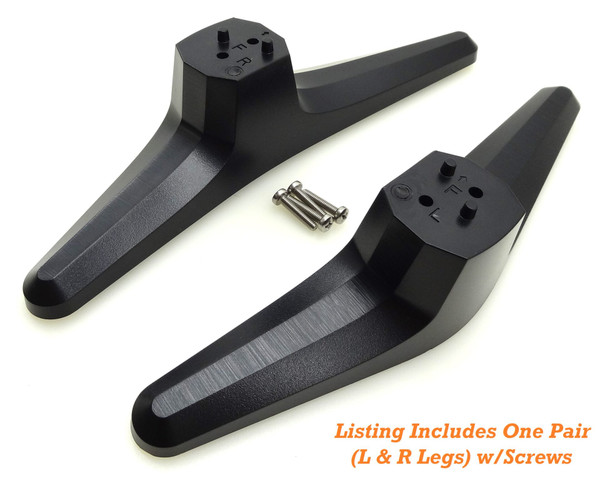 New Insignia NS-50F301NA22, NS-55F301NA22 P34T3566 / P34T3567 Legs w/Screws