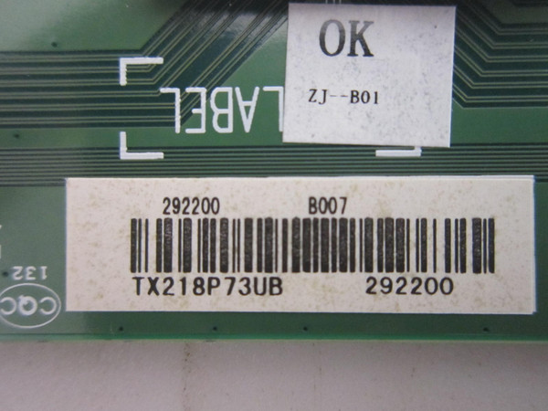 Toshiba 55M550KU T-Con Board 292200 (RSAG7.820.10598/ROH)