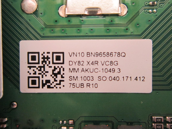 Samsung UN75DU6900FXZA Main Board / Power Board Combo BN96-58678Q-CMB