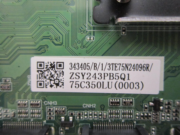 Toshiba 75C350LU Main Board 343405 (TD.T962X3.703 (T))