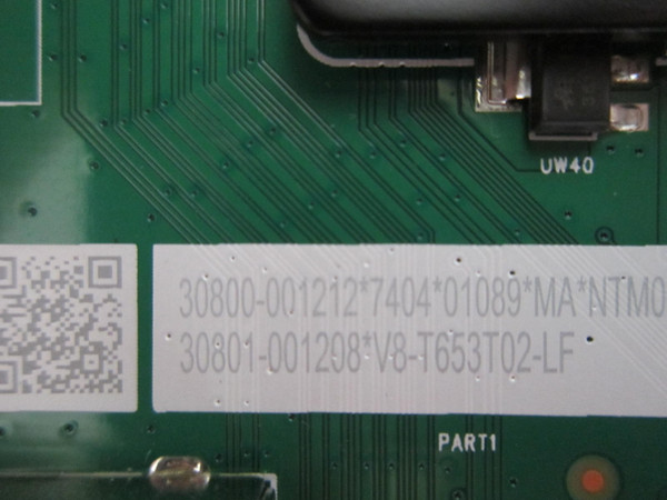 TCL 98Q651G Main Board 30800-001212 (40-M653GB-MAA2HG)