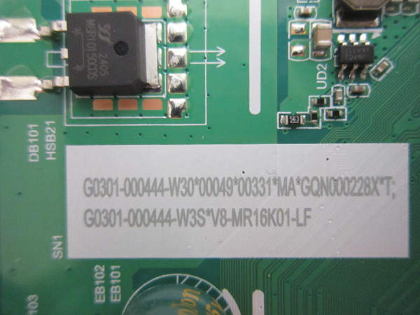 TCL 43S310R Main Board G0301-000444 (TPD.R816T.PB772 (T))