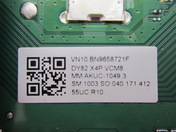 Samsung UN55DU6900FXZA Main Board / Power Board Combo BN96-58721F (BN44-01267C)