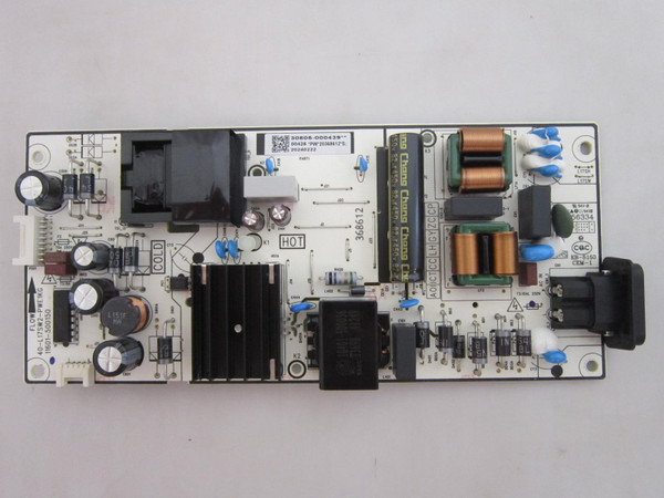 TCL 50Q651G Power Board 30805-000439 (40-L17SW2-PWE1KG)