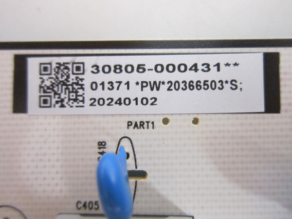 TCL 75S551G Power Board 30805-000431 (40-L30SW4-PWA1ZG)