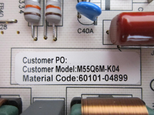 Vizio M55Q6-L4 Power Board 60101-04899 (25-DT1432-X2P1)