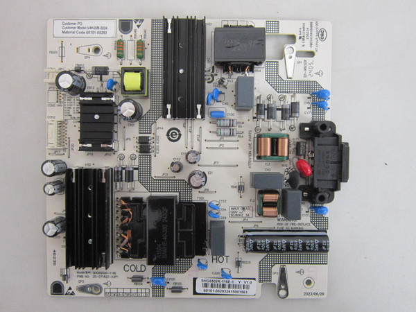 Vizio V4K65C-0804 V4K65M-0804 Power Board 60101-05293 (25-DT1622-X2P1)