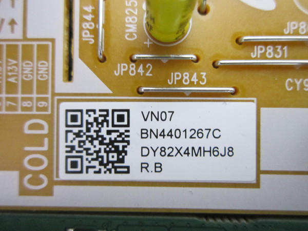 Samsung UN55DU7200FXZA Main / Power Board Combo BN96-58674F-CMB (BN44-01267C)