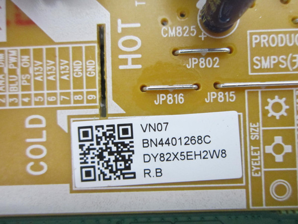 Samsung UN65DU6900FXZA Main / Power Board Combo BN96-58681Q-CMB (BN44-01268C)