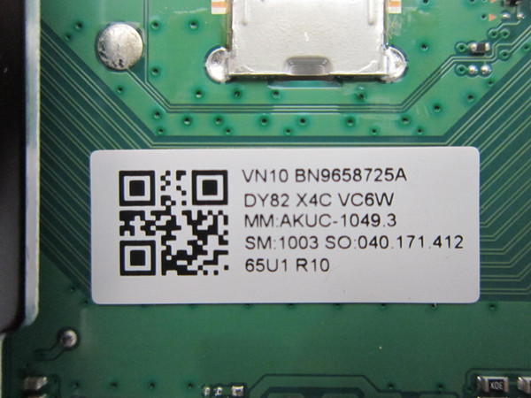 Samsung UN65DU7200BXZA UN65DU7200FXZA Main / Power Board Combo BN96-58725A-CMB