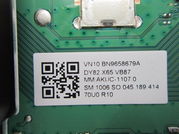 Samsung UN70DU7200FXZA UN70DU7200BXZA Main / Power Board Combo BN96-58679A-CMB