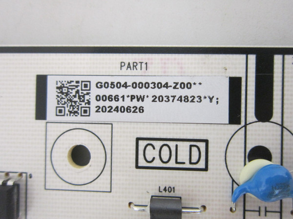 TCL 55A300W Power Board G0504-000304-Z00 (40-SL20A8-PWB1ZG)