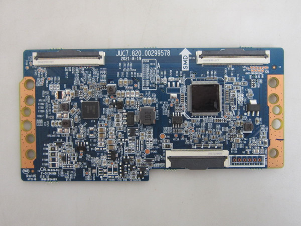 Westinghouse WR50UX4210, Onn 100012585 T-Con Board JUC7.820.00299578