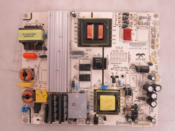 Sceptre E555BV-FMQR E55 Power Board AY156D-4SF52 (3BS0054914)