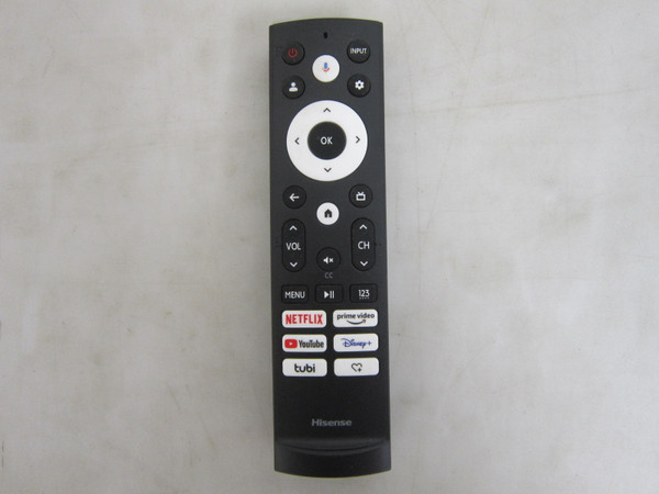 Hisense 43A6G, 55U6G, 75U6G Smart TV Voice Remote ERF3AG90H-USED (2AVIGBR0002)