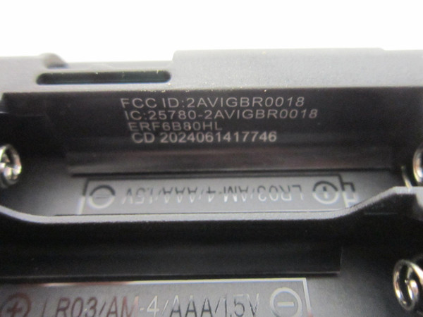 Hisense 55U8K, 65U8K, 75U8K Smart TV Voice Remote ERF6B80HL-NEW (2AVIGBR0018)