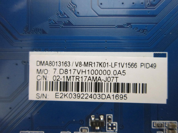 Philips 55PUL7973/F7 [CCX] Main Board 02-1MTR17AMA-J07T (CV817-VH)