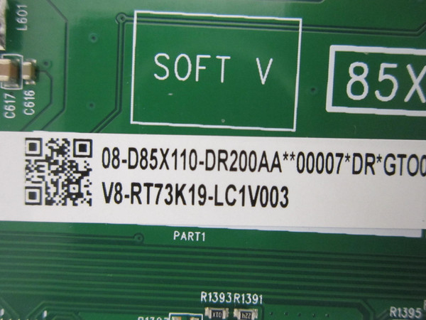 TCL 85R745 85R745CA LED Driver 08-D85X110-DR200AA (40-85X110-DRB2LG)