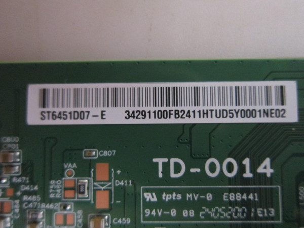 Sony K-65XR90 T-Con Board 1-019-258-11 (34291100FB)