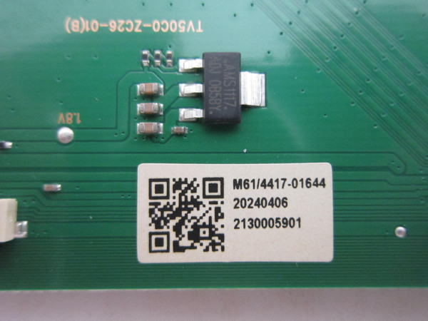 Onn 100012587 T-Con Board 513C50C0M61 (TV50C0-ZC26-01(B))