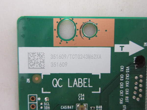 Hisense 70R6E4 T-Con Board 351609 (RSAG7.820.12980/ROH)