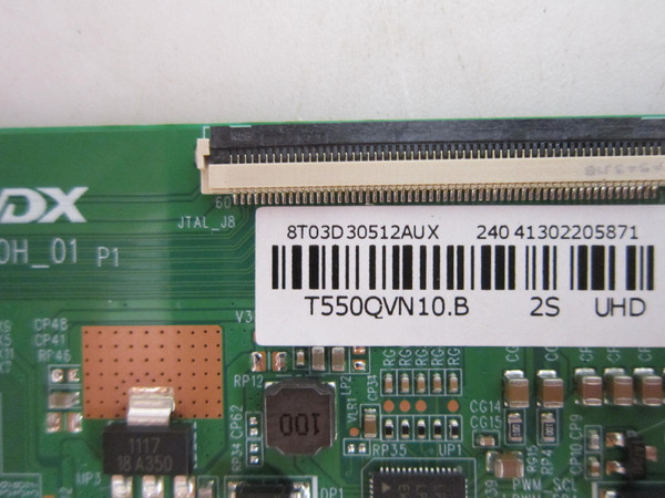 Vizio V4K55M-0801 T-Con Board 8T03D30512AUX (DCBDI-A260H_01)