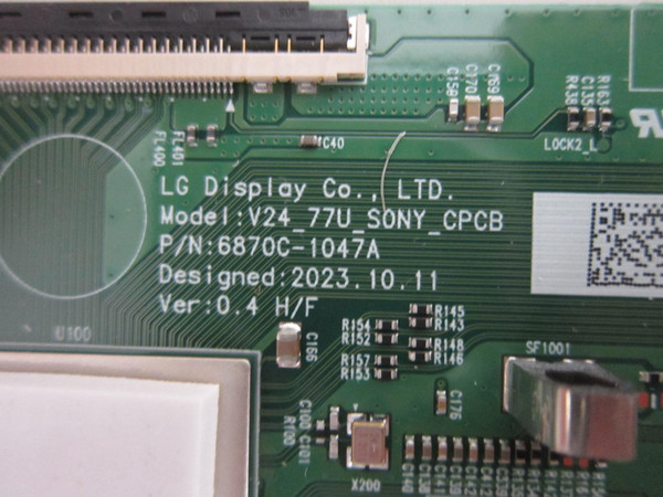Sony K-77XR80 K-77XR80C T-Con Board 1-020-720-11 (6870C-1047A)