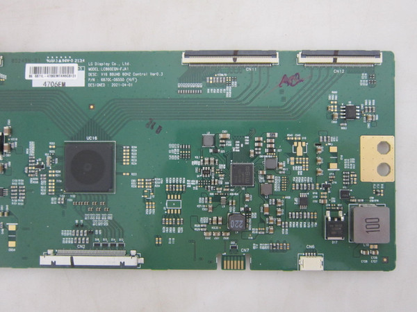 Philips 86BDL3550Q/00 T-Con Board 6871L-4706E (6870C-0655D)