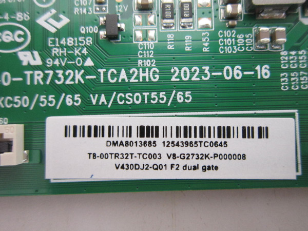 Philips 43PUL7652/F7 [Serial # Prefix CC6] T-Con Board T8-00TR32T-TC003
