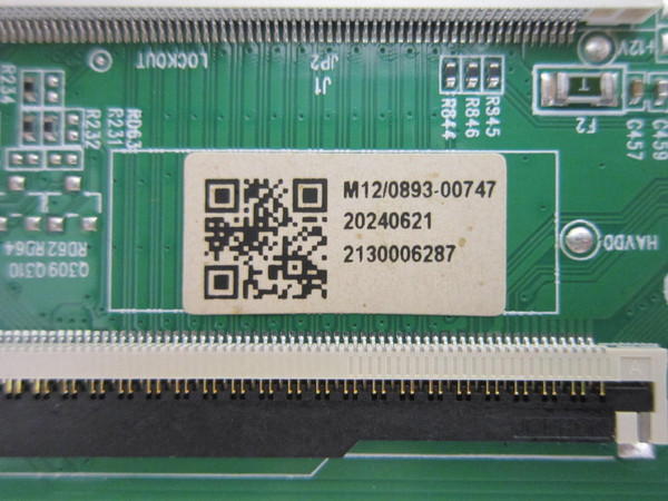 Onn 100012587 T-Con Board 513C75A0M12 (TV75A0-ZC26-01(A))